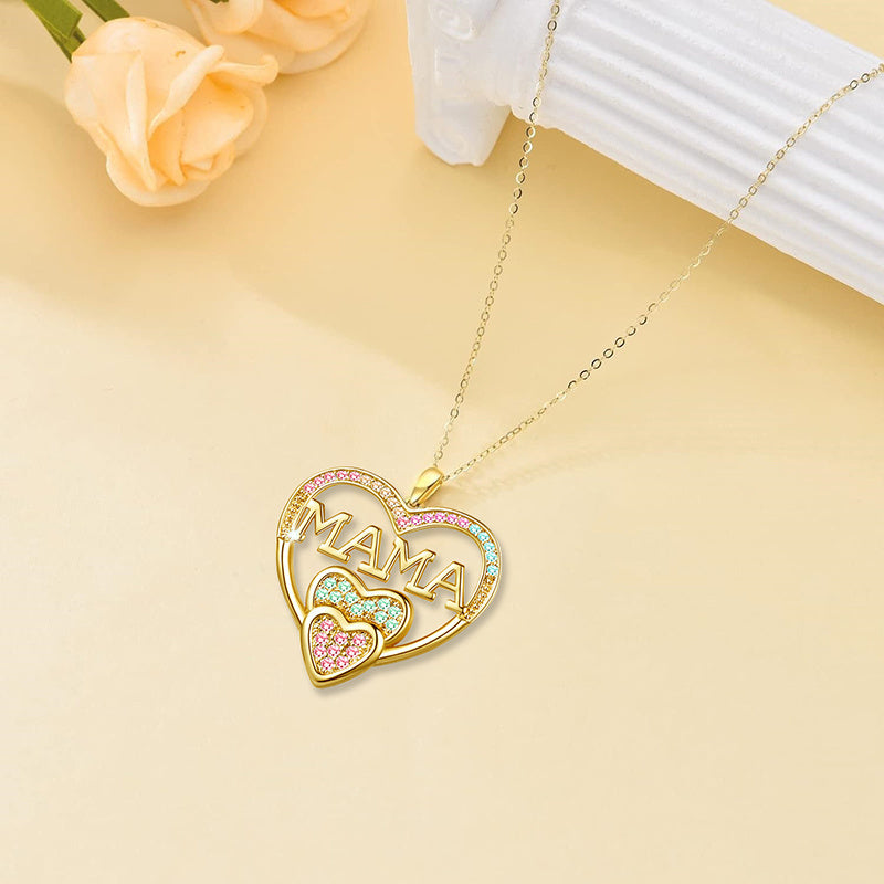 Mama Heart Necklace