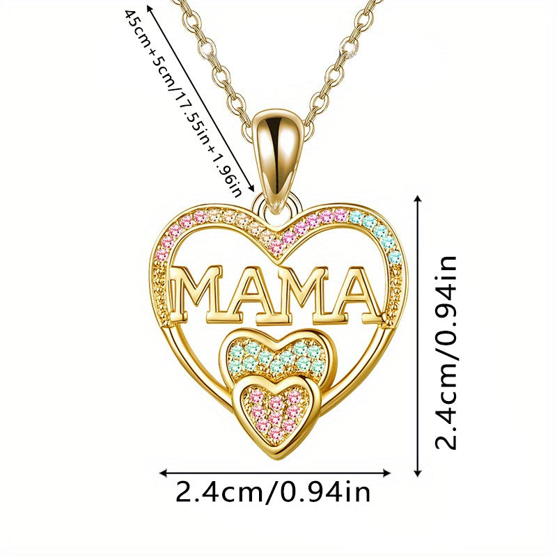 Mama Heart Necklace