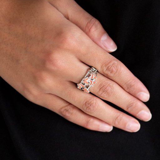 Fluttering Fashion - Orange