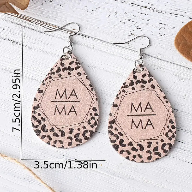 MAMA Leopard Earrings