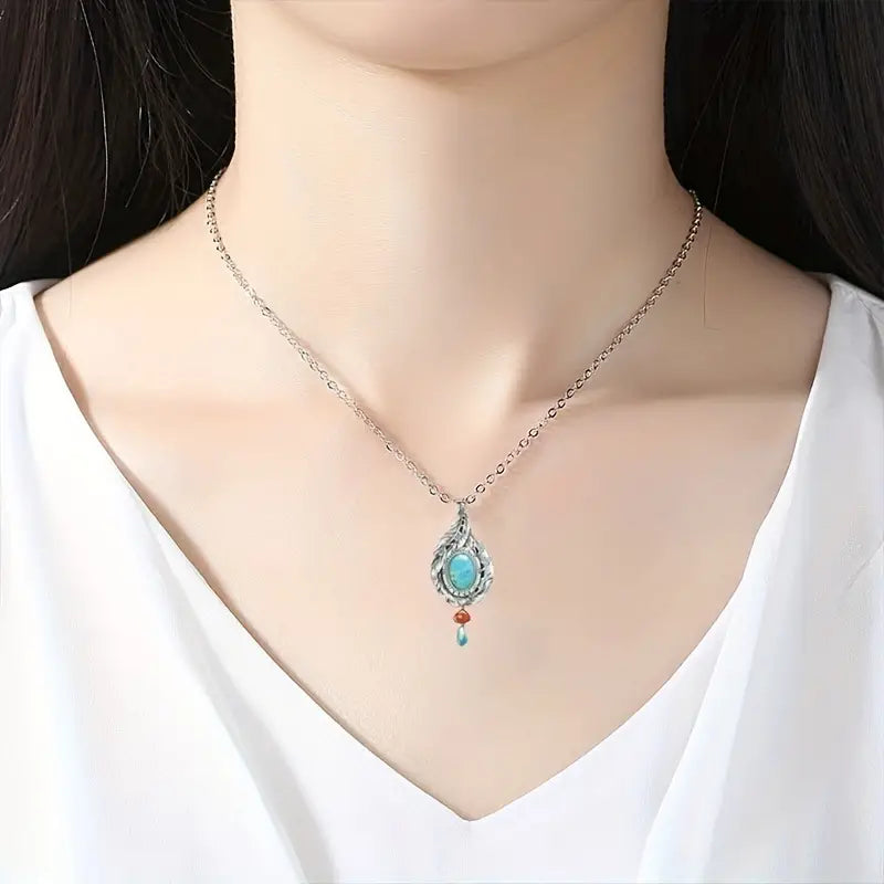 4 Pc Turquoise Set