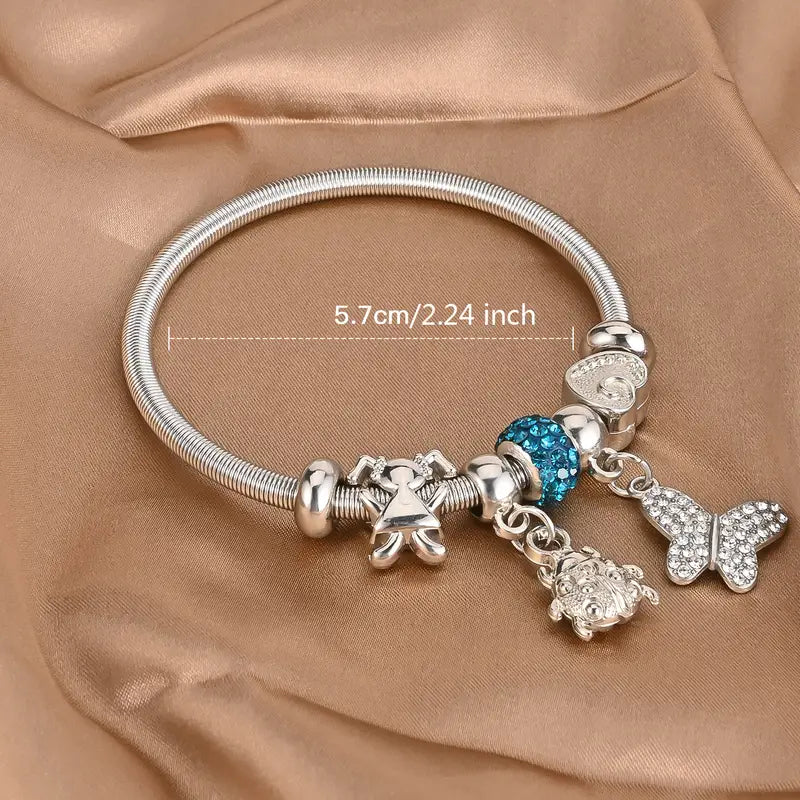 Butterfly Charm Bracelet