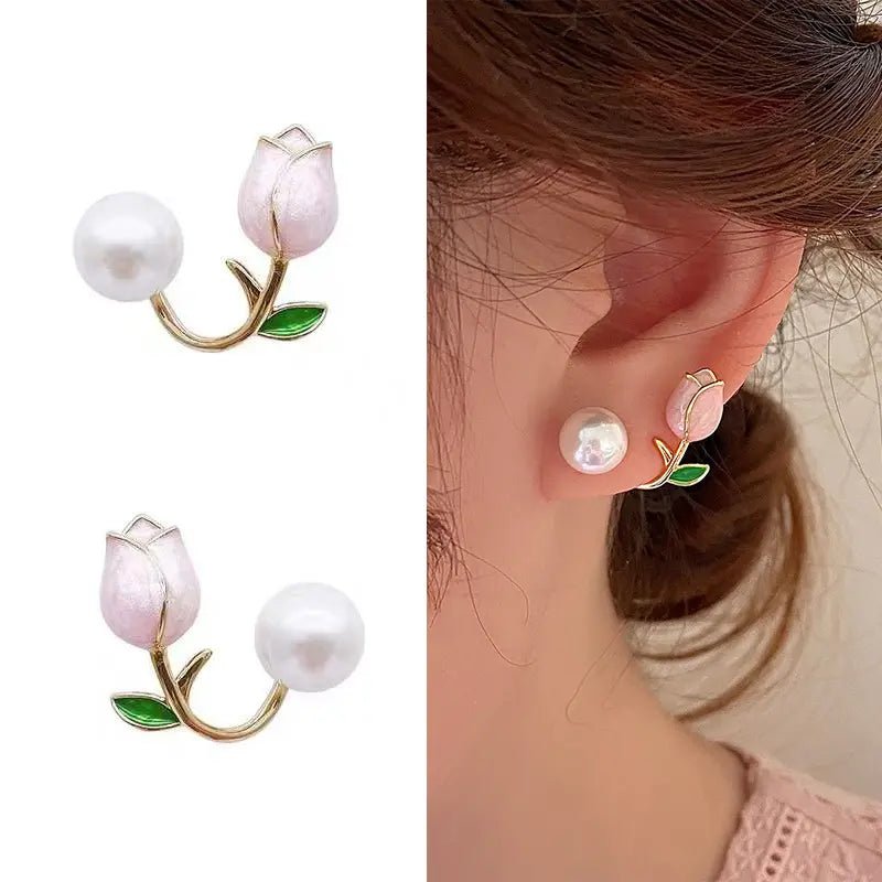 Tulip Wrap Earrings