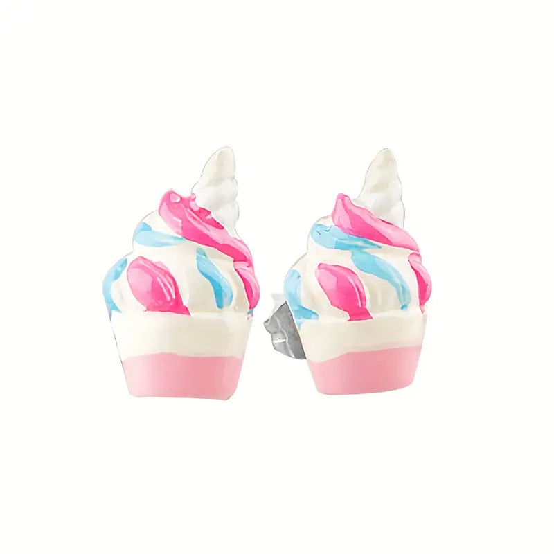 Unicorn Theme Girl's Earring Set