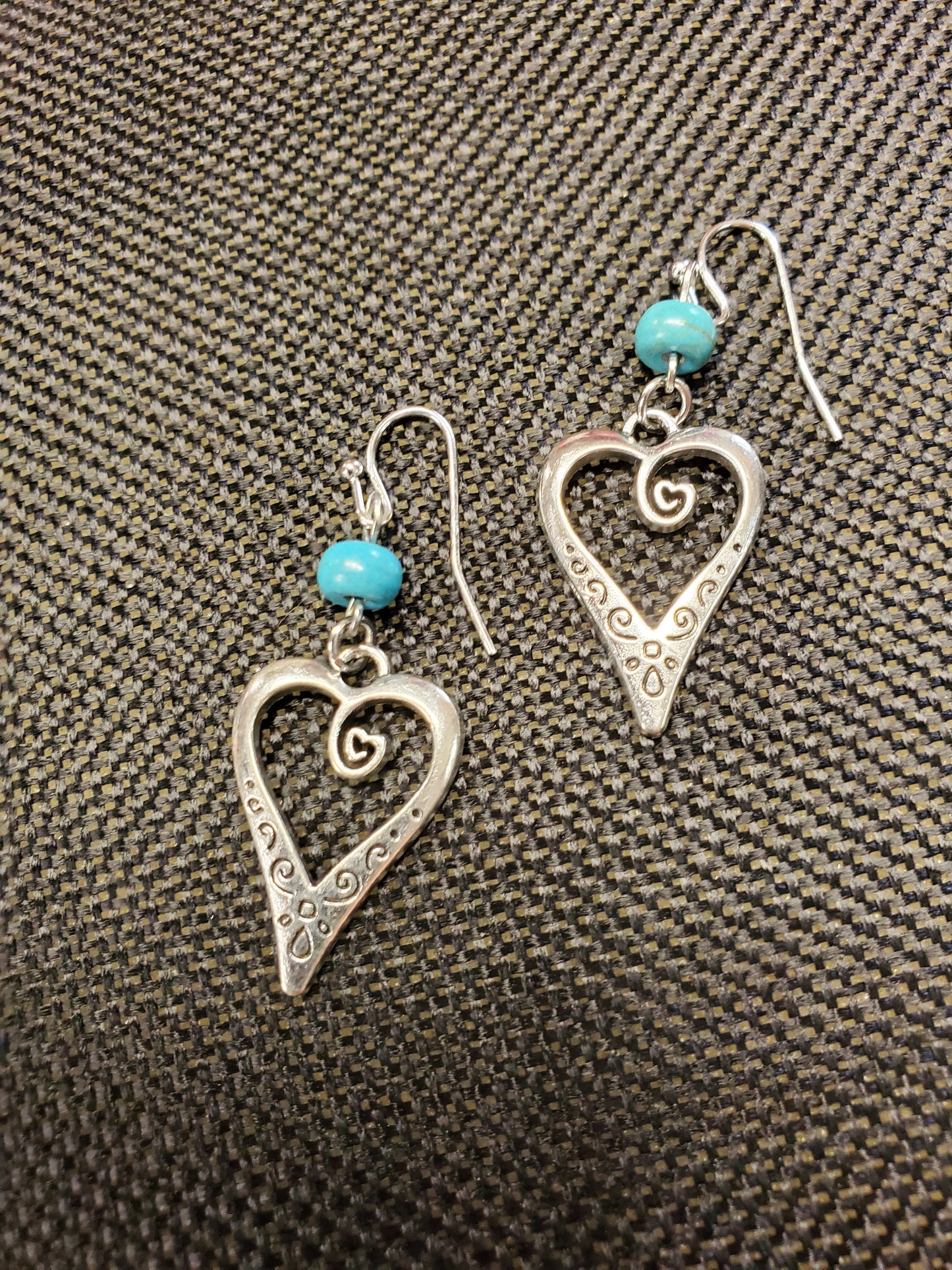 3-Pc Boho Silver Dangle Earrings