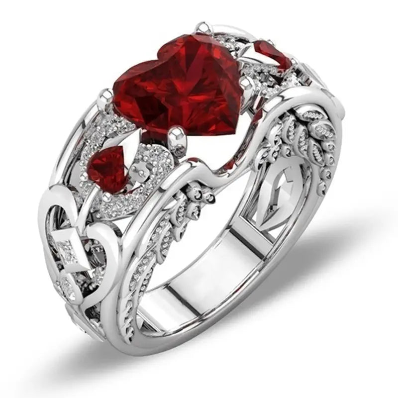 Intricate Heart Ring