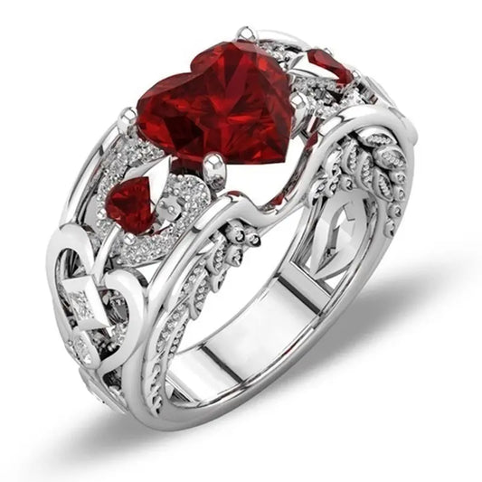 Intricate Heart Ring