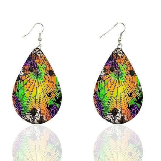 Spooky Teardrop Earrings