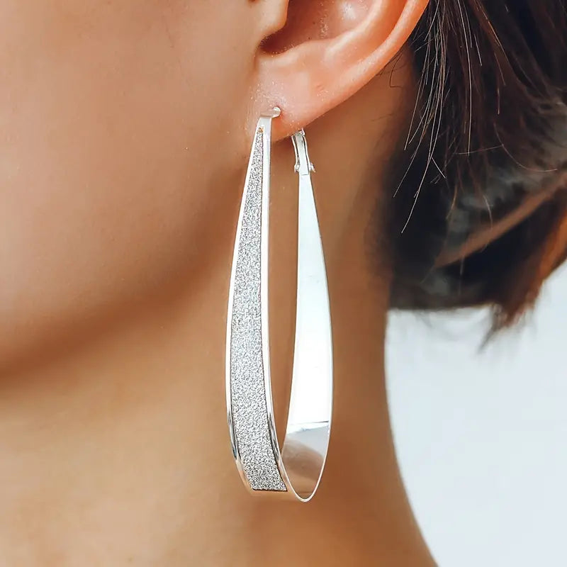 Long Oval Hoops