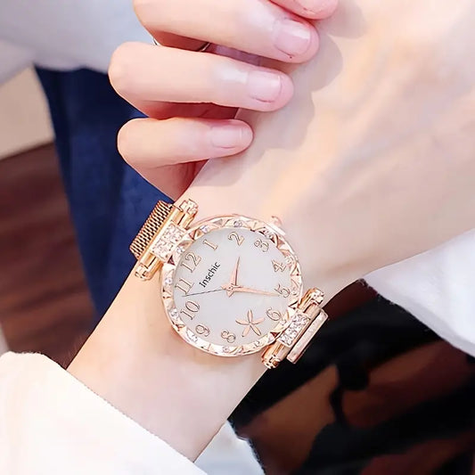 Rose Gold Watch Set