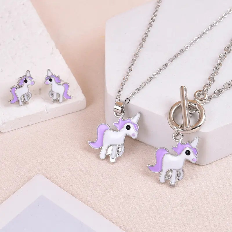 3-Pc Girl's Unicorn Set