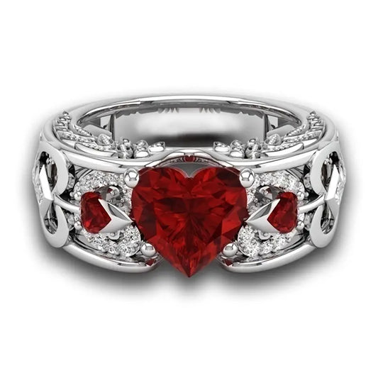 Intricate Heart Ring