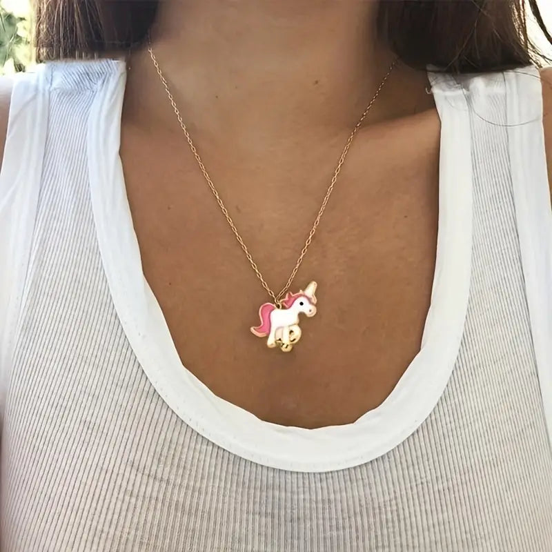 4-Pc Pink Unicorn Set