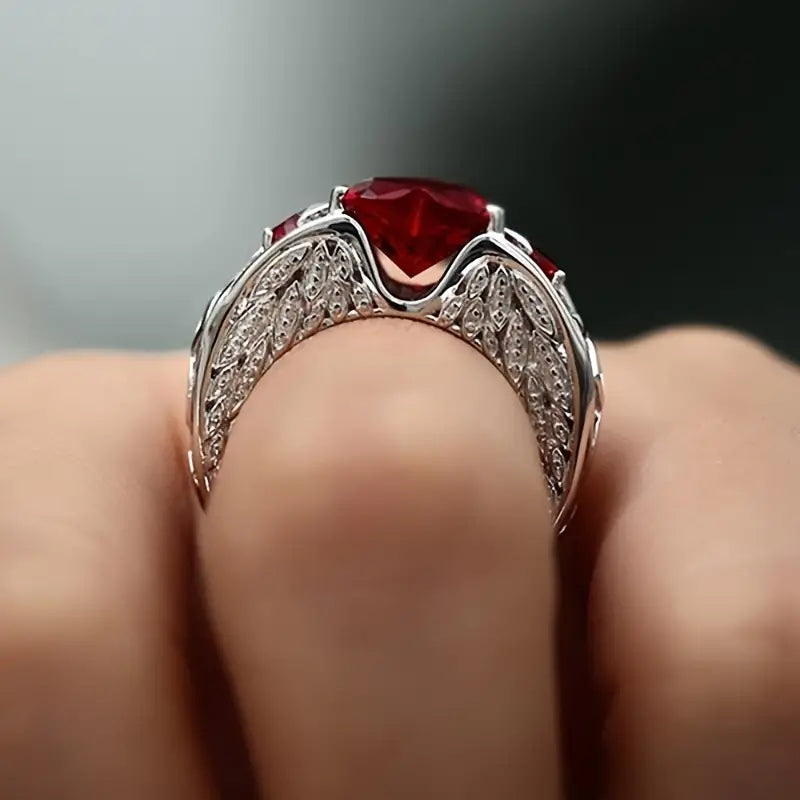 Intricate Heart Ring