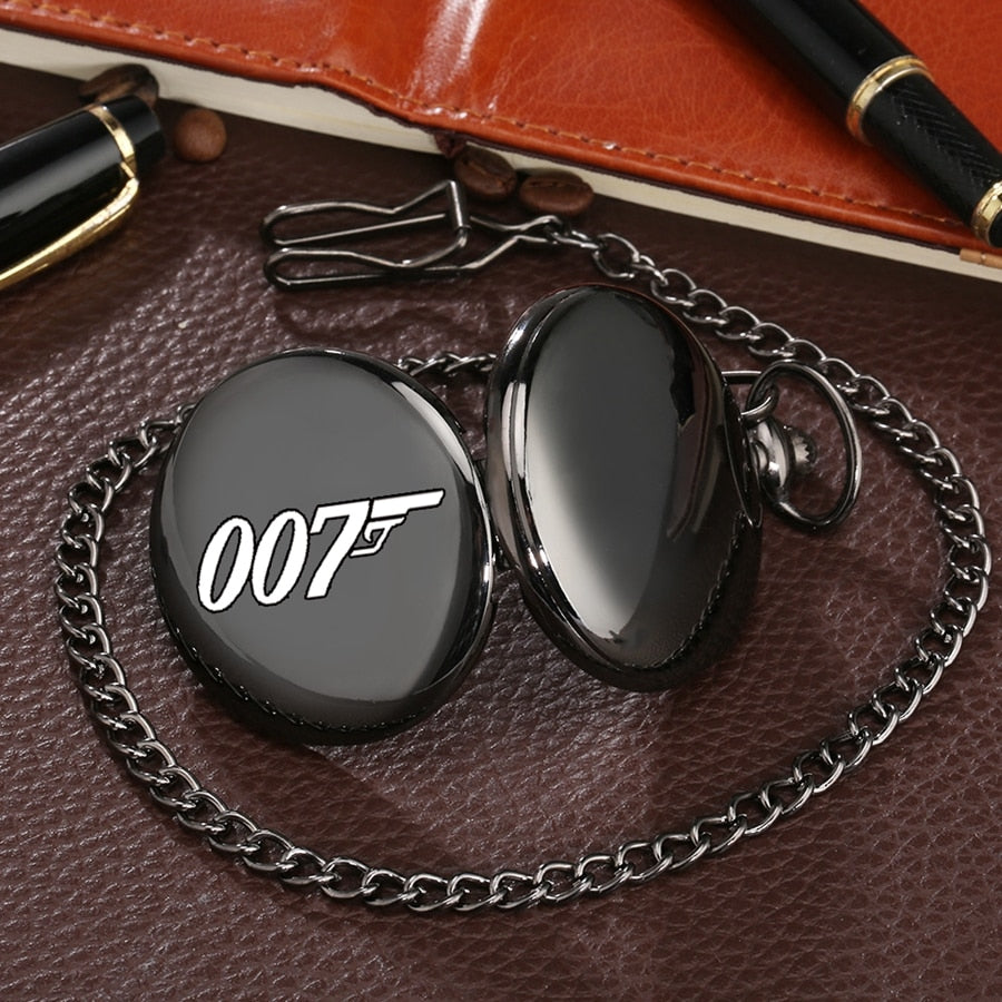 James Bond Theme Pocket Watch