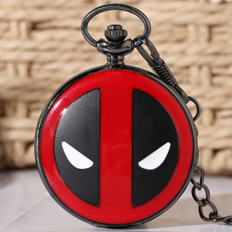 Marvel Deadpool Quartz Pocket Watch