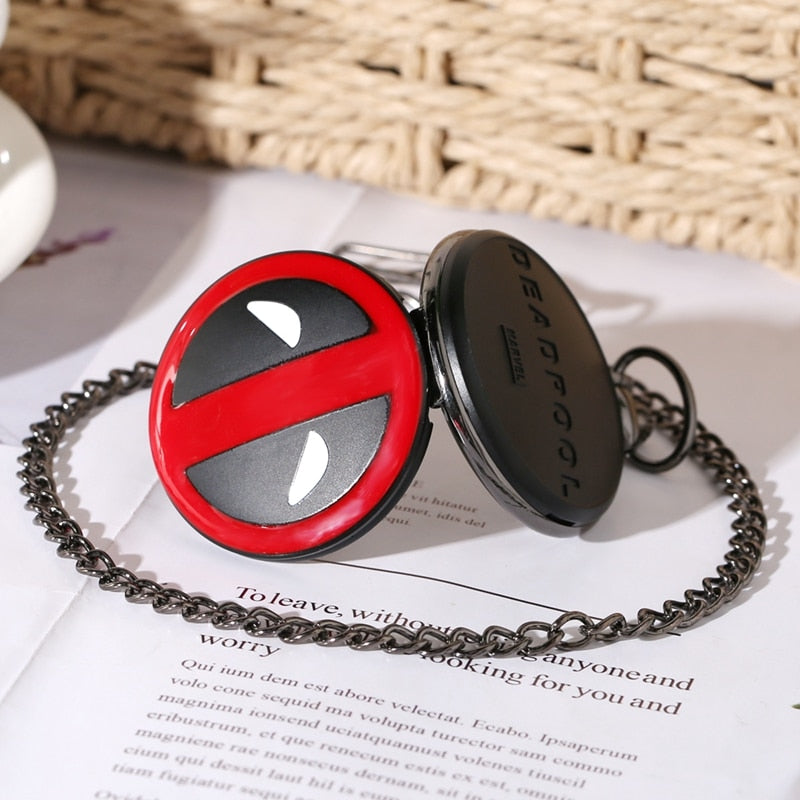 Marvel Deadpool Quartz Pocket Watch