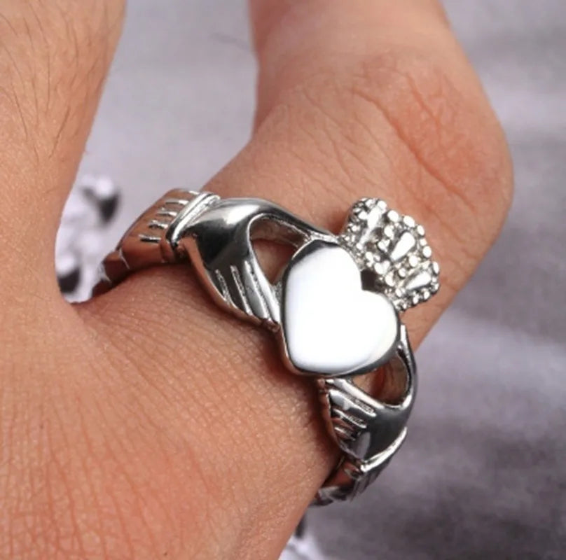 Claddagh Heart Ring