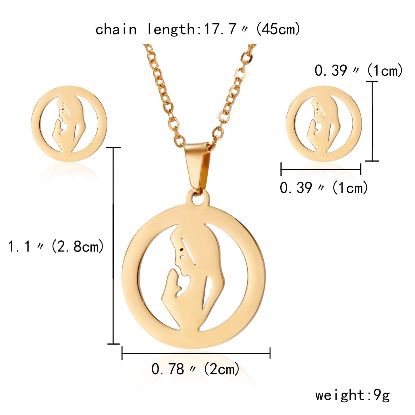 Motherhood Necklace Set