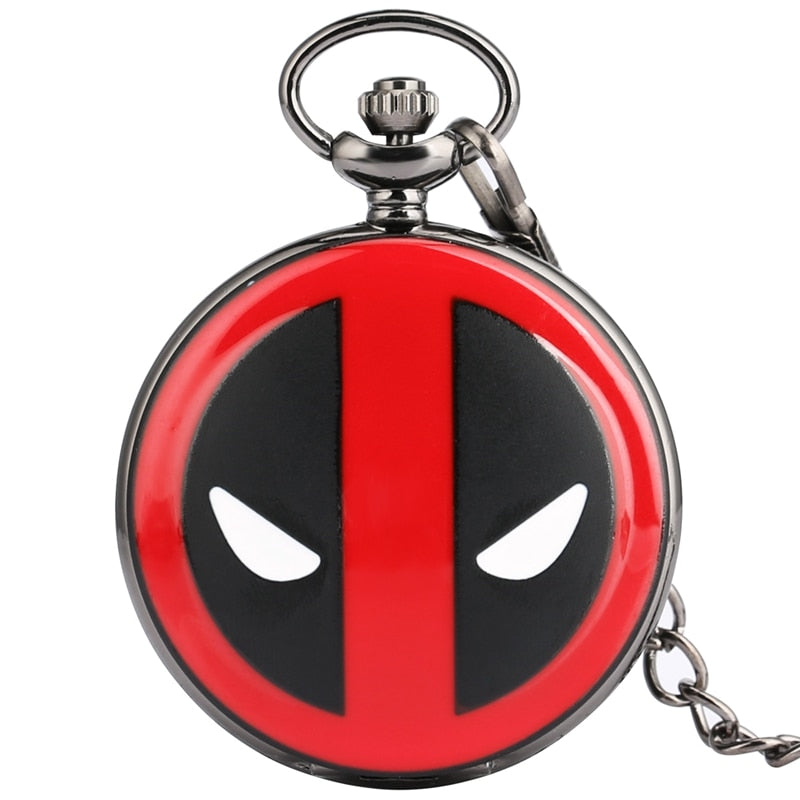 Marvel Deadpool Quartz Pocket Watch