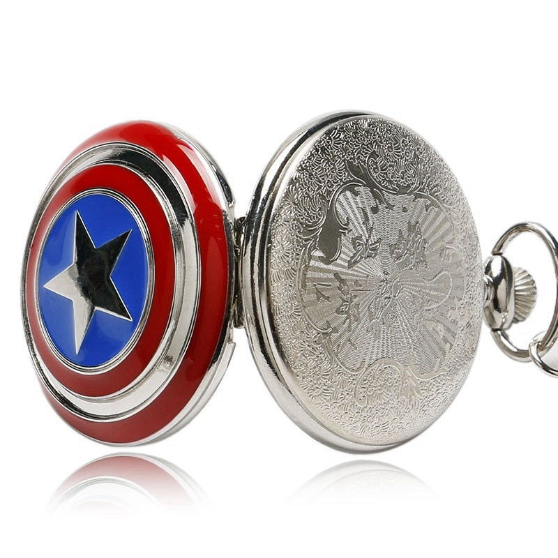 Marvel Captain America Pocket Watch