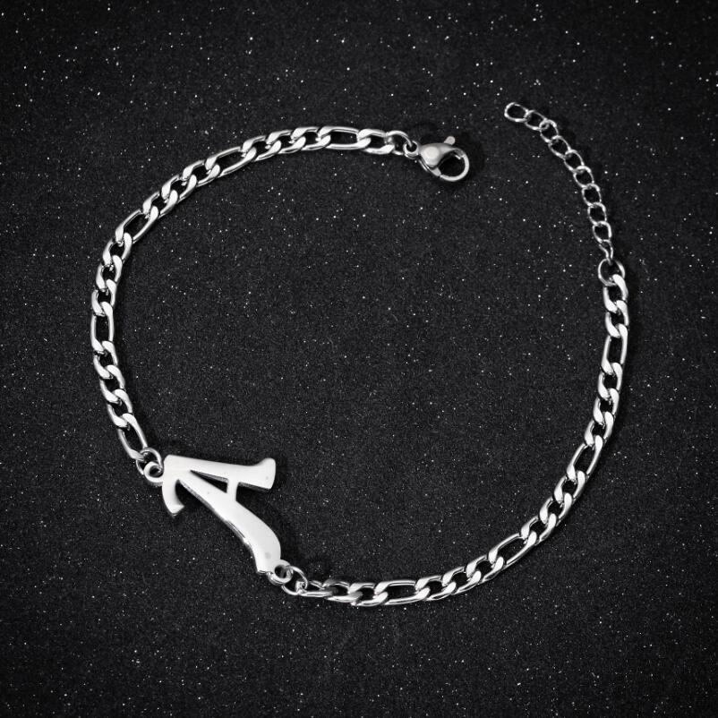 Initial Chain Bracelet