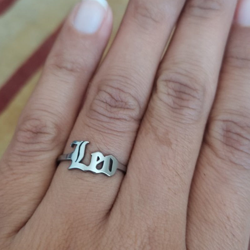 Silver Zodiac Ring