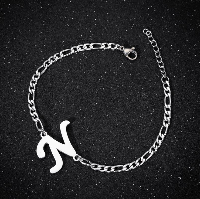 Initial Chain Bracelet