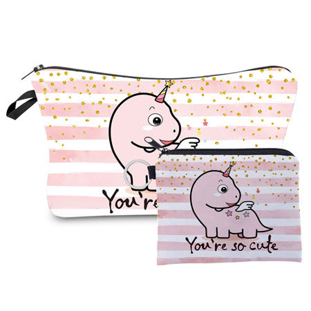 2 Pc Cosmetic Bag Set