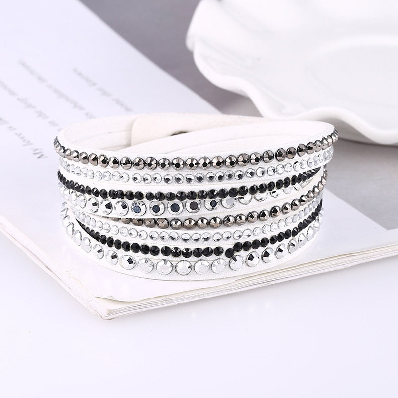 Split Strand Wrap Bracelet