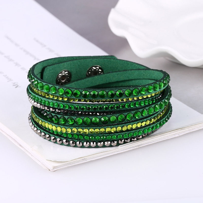 Split Strand Wrap Bracelet