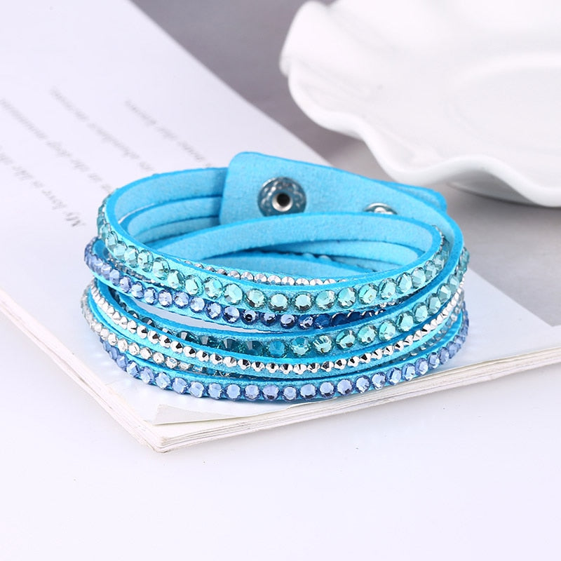 Split Strand Wrap Bracelet