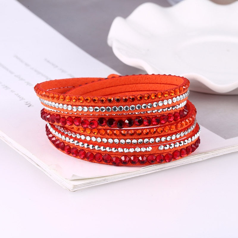 Split Strand Wrap Bracelet