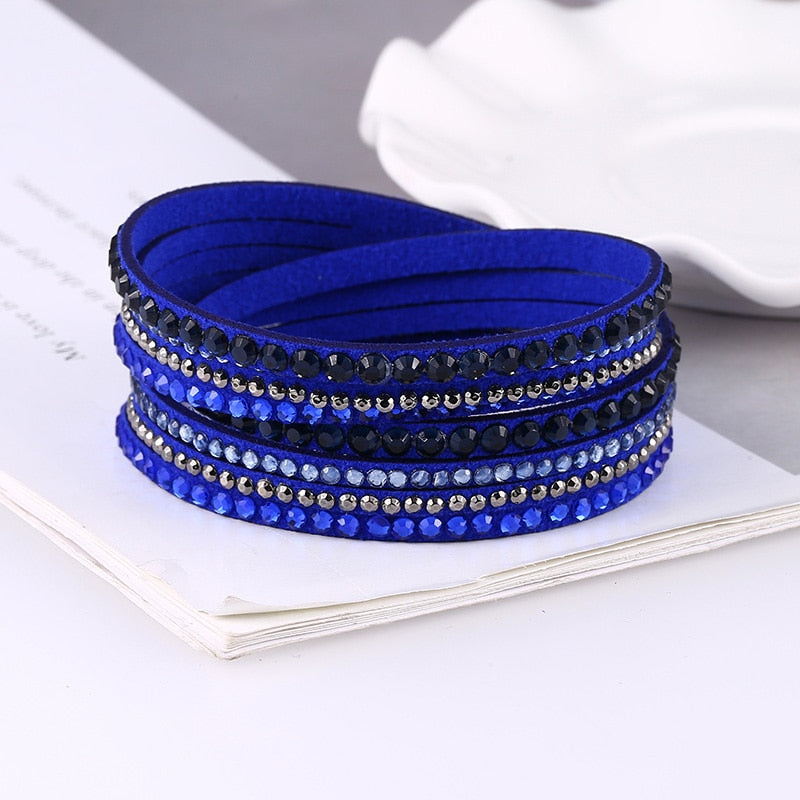 Split Strand Wrap Bracelet