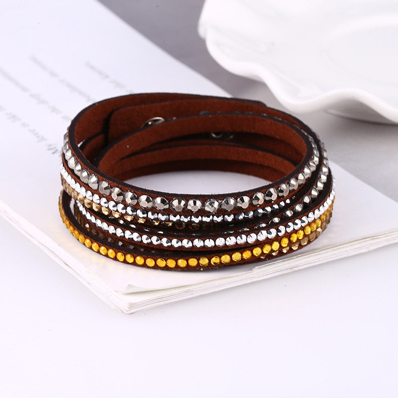 Split Strand Wrap Bracelet