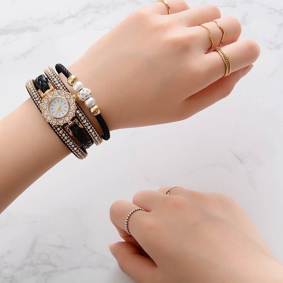 Multi-Layer Wrap watch