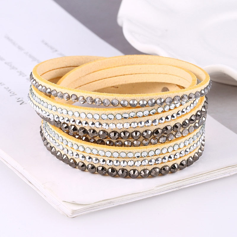 Split Strand Wrap Bracelet