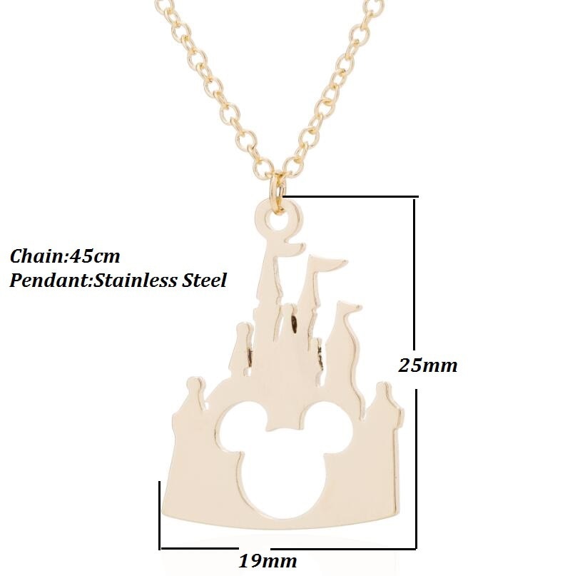 Disney Castle Necklace