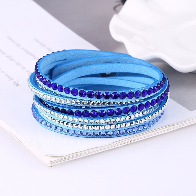 Split Strand Wrap Bracelet