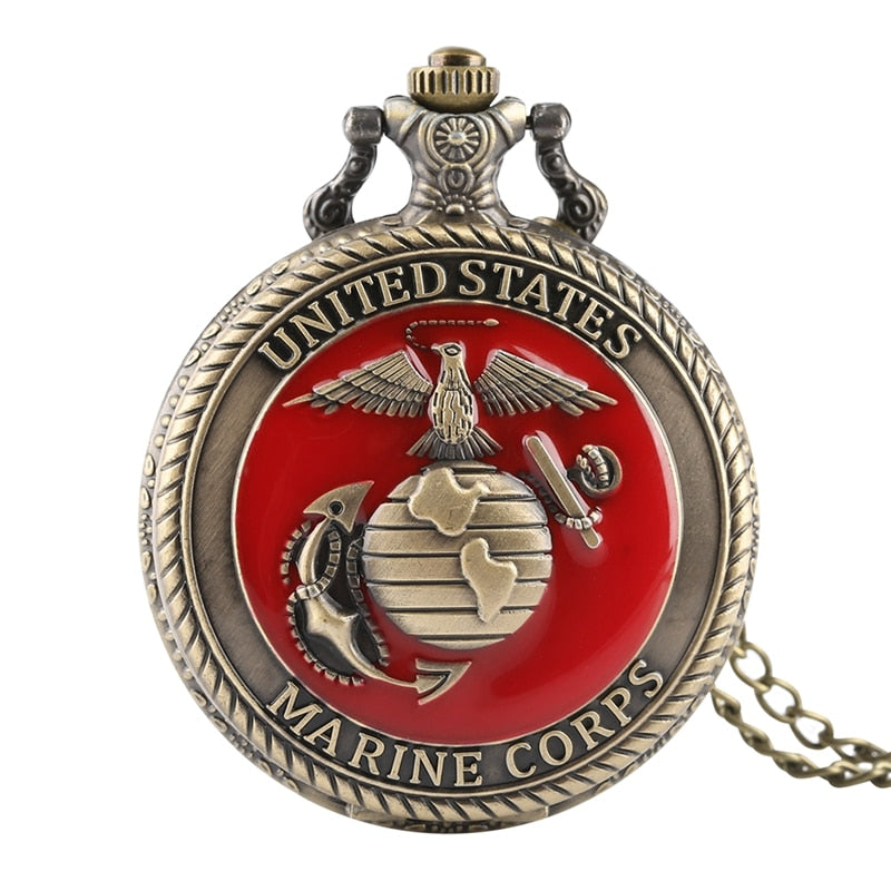 United State Marine Corps Pocket Watch