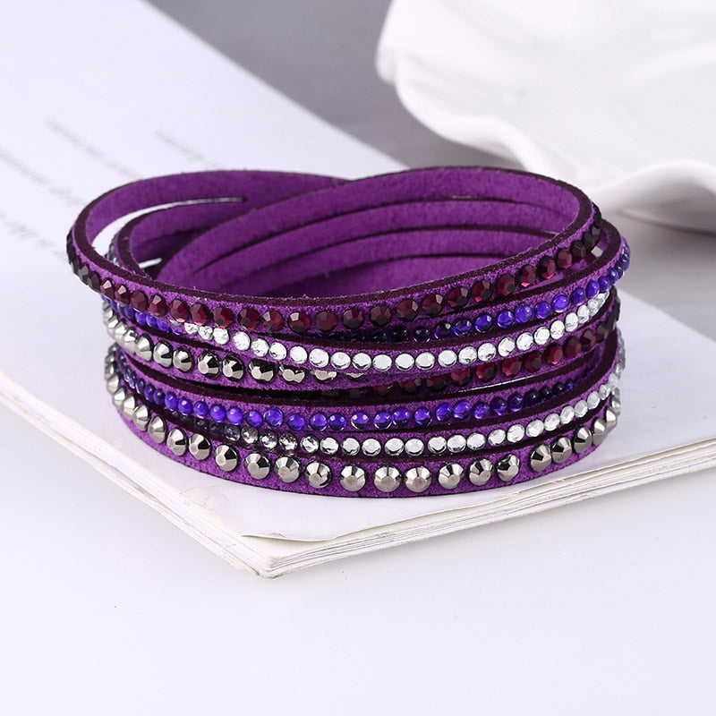 Split Strand Wrap Bracelet