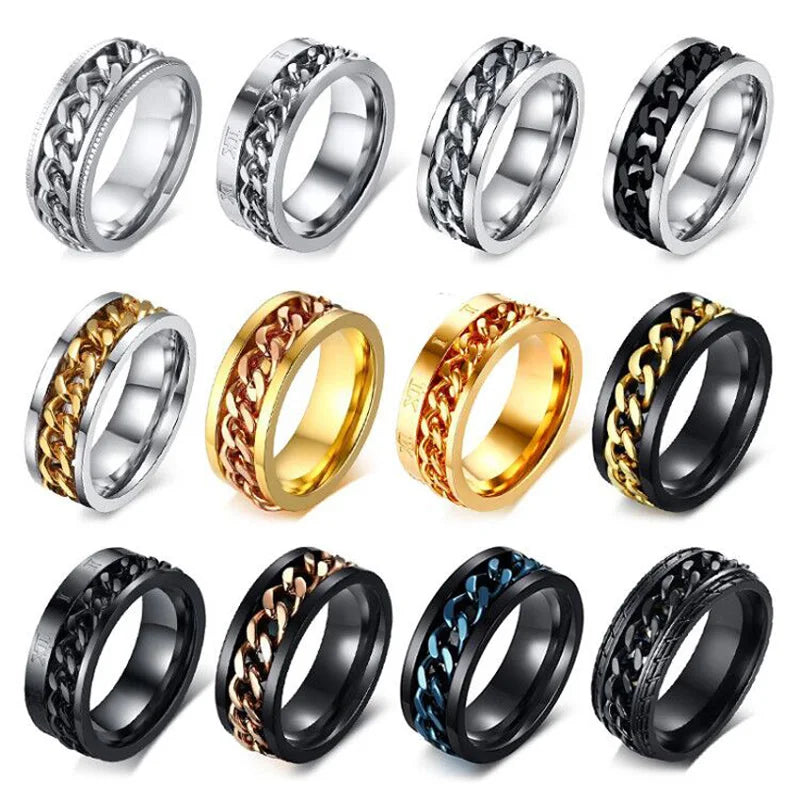 Stainless Steel Spinner Chain Ring