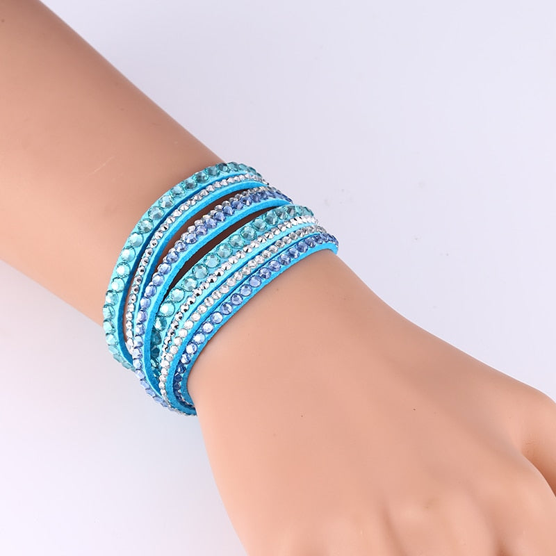 Split Strand Wrap Bracelet