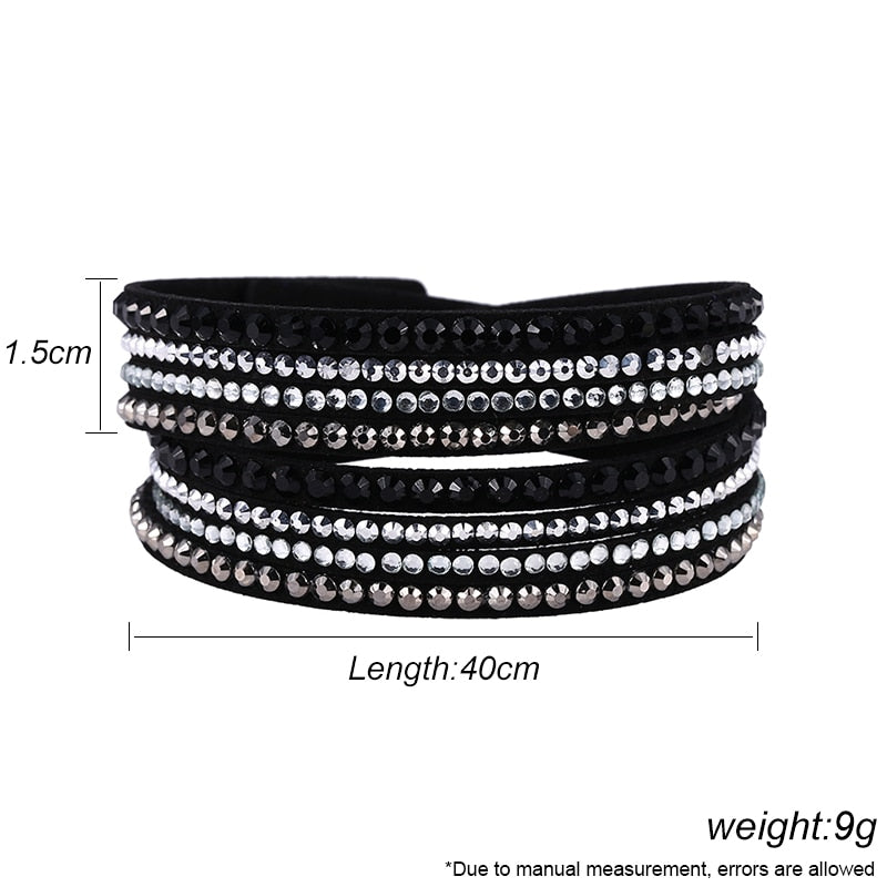 Split Strand Wrap Bracelet