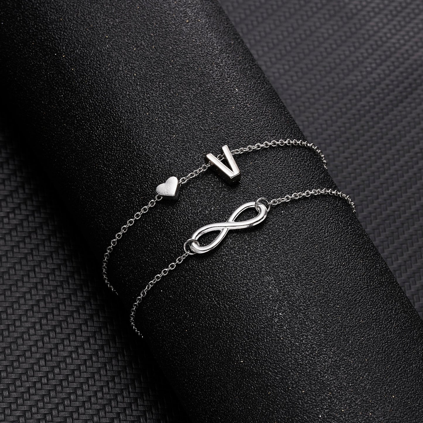 Infinity Initial Anklet