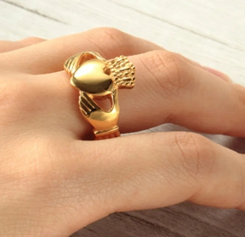 Claddagh Heart Ring