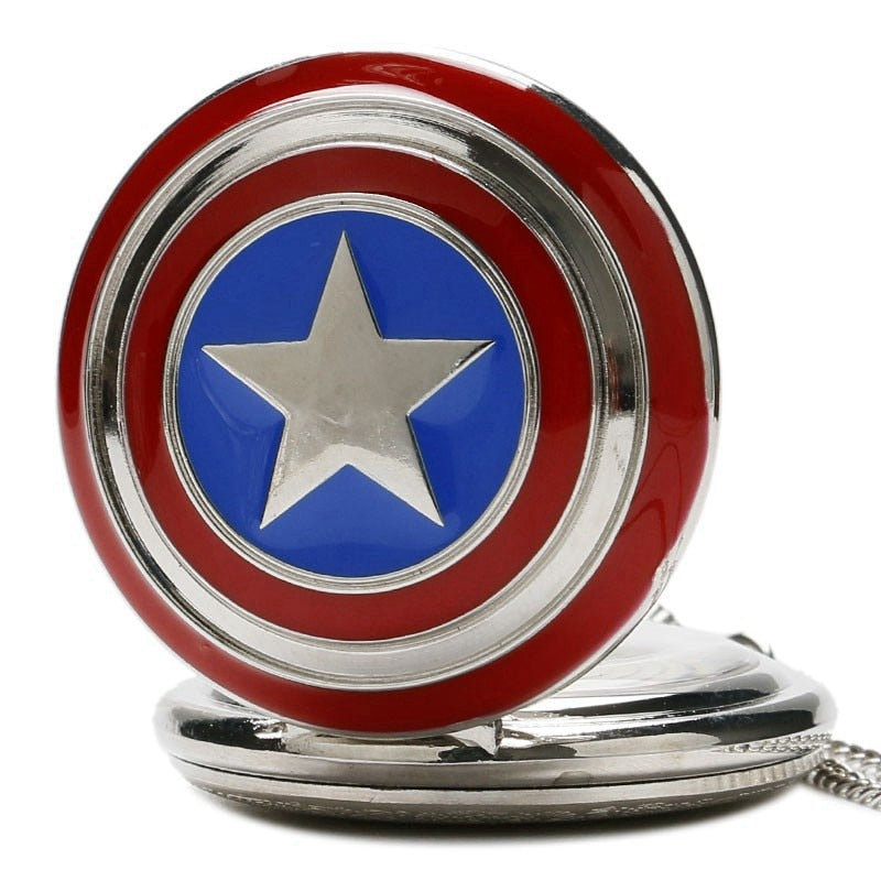 Marvel Captain America Pocket Watch