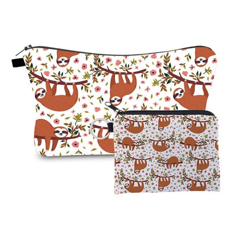 2 Pc Cosmetic Bag Set