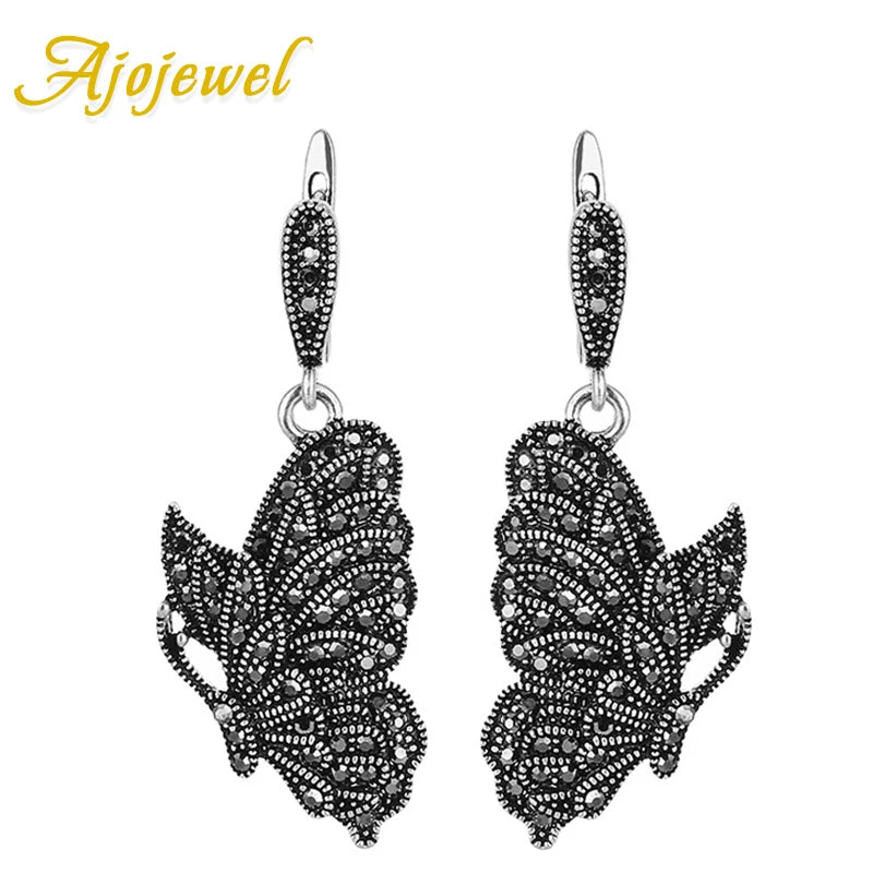 Vintage Butterfly Earrings