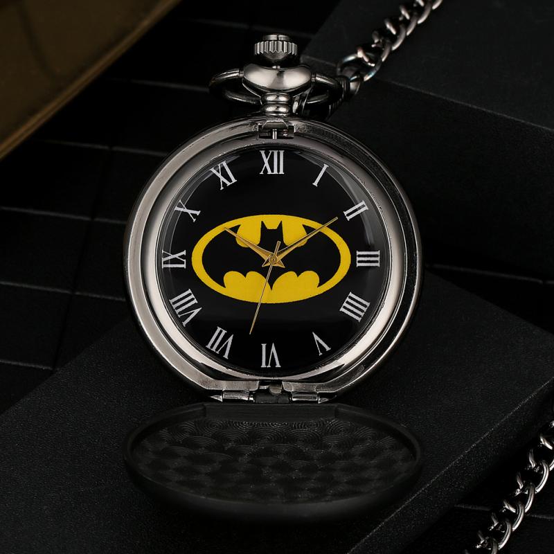 Black and Yellow Batman Logo Quartz Watch